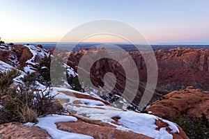Section of upheaval dome