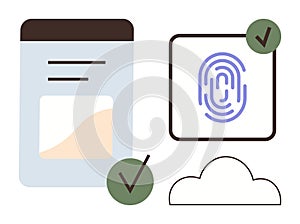 Secure Access Authentication with Biometric Fingerprint and Cloud Storage Integration