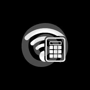 Secure Access Icon. Flat Design.