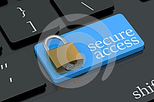Secure Access keyboard button