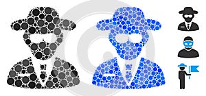 Secure Agent Composition Icon of Circle Dots