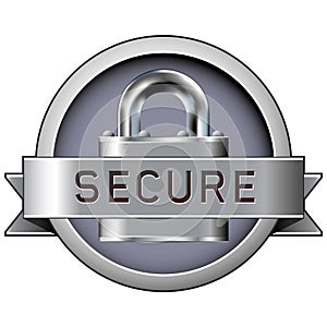 Secure badge for web or print