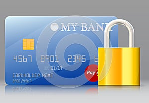 Secure bank card