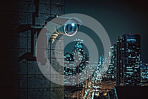 Secure City Monitoring at Night