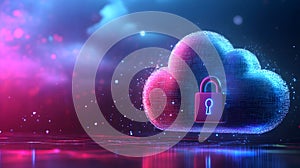 Secure cloud computing data protection network safety