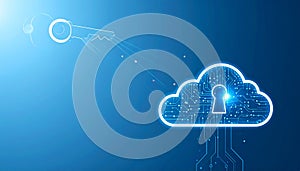 Secure Cloud Computing with Digital Key Access