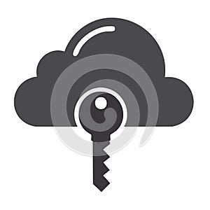 Secure Cloud Data Access Icon (1