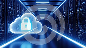 Secure cloud data center with advanced encryption