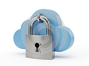 Secure cloud data protection with padlock