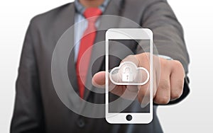 Secure Cloud Data in Smartphone