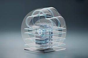 Secure cloud data storage with encryption