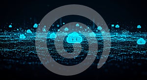 Secure Cloud Network: Data Storage, Connectivity & Digital Solutions - Innovation in Technology, Data Security & Network
