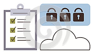 Secure Cloud Storage with Checklist for Data Management and Encryption