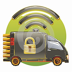 Secure Connected Vehicle for Smart Logistics