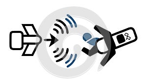 Secure Data Transfer and Digital Information Exchange, vector design Generative AI