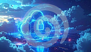 Secure Digital Cloud Computing Network Security