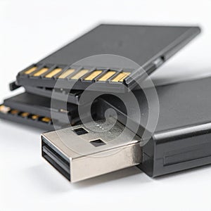 Secure Digital Data Storage - USB Drive and SD Cards