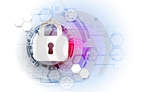 Secure digital space. Virtual confidential, structure point conn