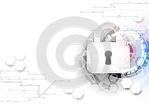 Secure digital space. Virtual confidential, structure point conn
