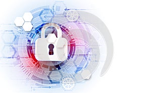 Secure digital space. Virtual confidential, structure point conn