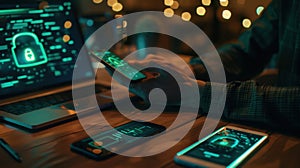 The secure digital workspace. AI generated