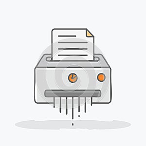 Secure Document Destruction Icon