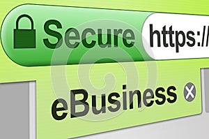 Secure eBusiness - Green