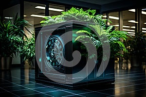 Secure Encrypted Vault: Cutting-Edge Data Protection in Sleek Surroundings photo