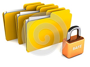 Secure file and folders