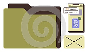 Secure File Sharing with Two-Factor Authentication and Biometric Access