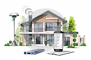 Secure IoT strategy enhances alarm system configurations, employing cameras and wireless connectivity for advanced monitoring of h