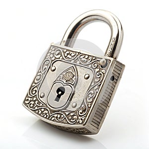 Secure lock icon photo