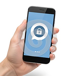Secure messaging on smartphone