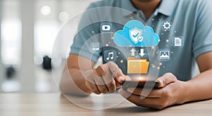 Secure Mobile Cloud Interaction in a Modern Professional