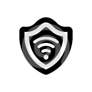 Secure network connection icon