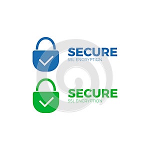 Secure payment icon ssl encryption transaction
