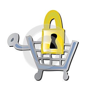 Secure Shopping Cart photo