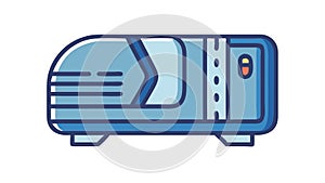 Secure Storage Unit for Valuable Digital Assets, vector design Generative AI