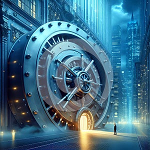 Secure titanium vault of the future