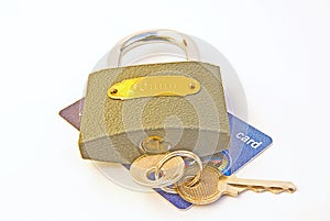 Secure transaction: credit card.