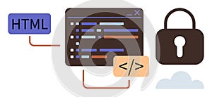 Secure Web Development with HTML Coding and Data Protection