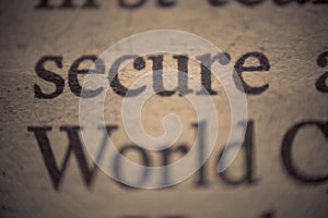 Secure world