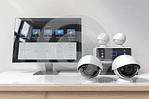 Secure your home with a CCTV system, managing different alarms and using video to educate on smart security practices.