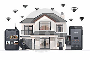 Secure your house with protective monitored broadcast quality, integrating an educational alarm system for security maintenance an
