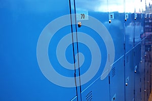 Secured lockers