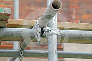 Secured Scaffolding