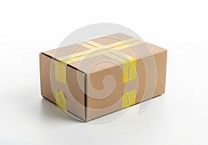 Securely packaged parcel