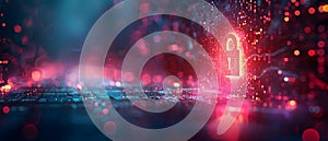 Securing Privacy: Encryption in the Digital Realm. Concept Data Protection, Cybersecurity,