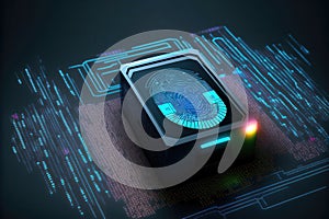 Securing Your Identity. Fingerprint security. Generative Ai