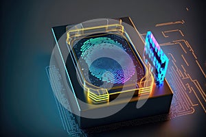 Securing Your Identity. Fingerprint security. Generative Ai